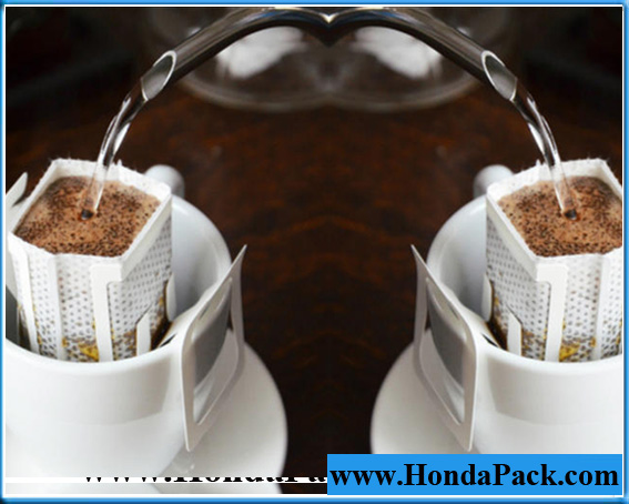 Coffee packaging machinery in Saudi arabia for drip coffee bag and pyramid tea bag