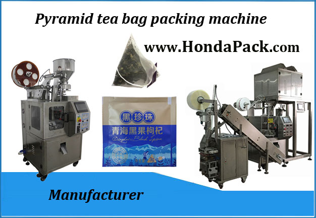 Pyramid tea bag packing machine with biodegradable filters delivery to Estonia today