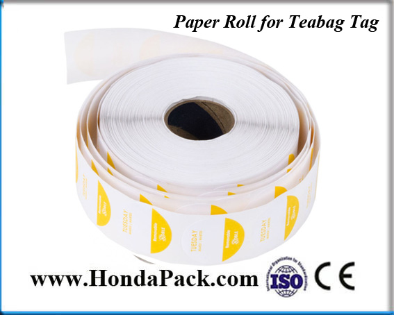 Heat Sealable Paper Tag for filter paper Tea and Coffee Bag