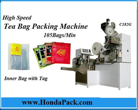 High speed filter paper tea bag packing machine
