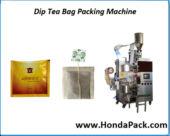 Herbal tea bag packing machine with outer bag