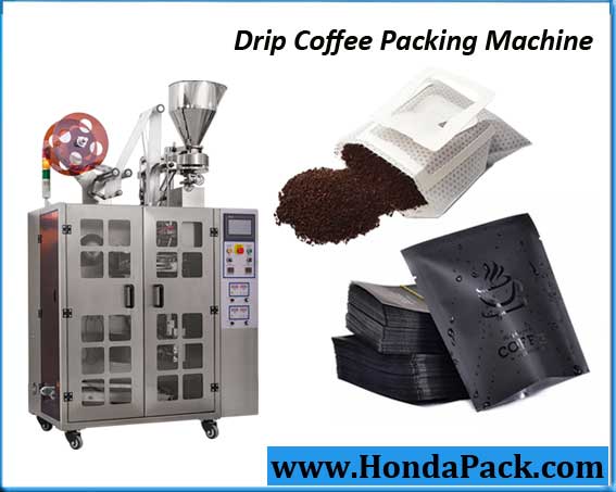 Coffee roasting grinding and packing machine