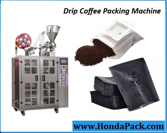 Automatic coffee sachet packing machine