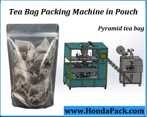 Tea bag pouch packing machine