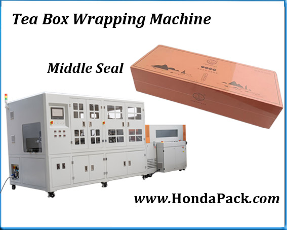 Shrink wrapping machine for big size Tea Box