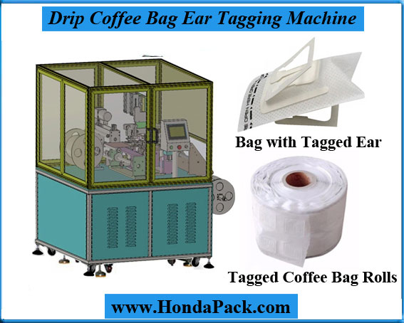 Drip coffee bag roll making machine