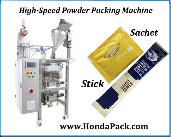 High speed automatic powder packing machine in China