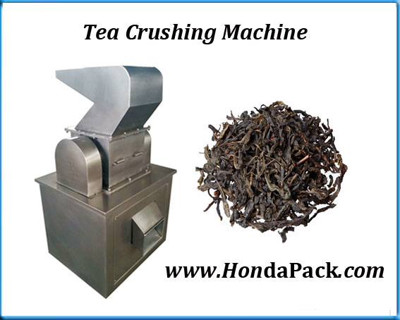 Tea leaf grinding machine